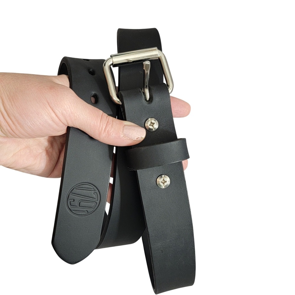 1791 Gunleather NWOT Gun Belt 01 Black Leather Tactical EDC Belt Size 48 Pant 44